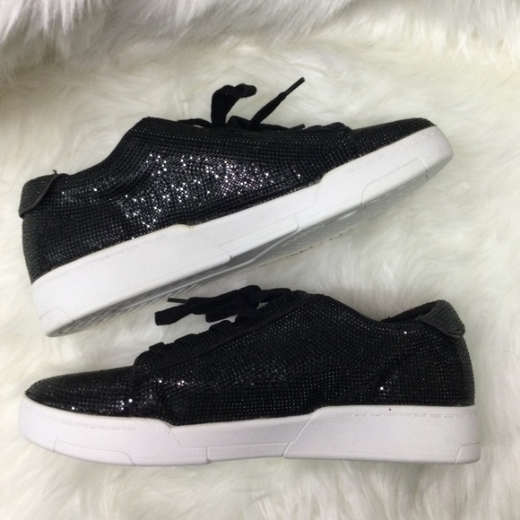 Jessica Simpson Silesta Sparkle Sneaker - Black - 9M - New w/o box - Picture 8 of 11